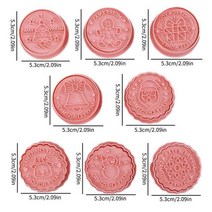 겨울 쿠키 커터 8 개 크리스마스 장식 키트 트리 진저 브레드 남자 눈사람 금형, CHINA, 8pcs