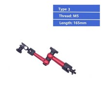 다이얼게이지 인디케이터 고정밀 유연한 다이얼 테스트 표시기 조정 가능한 범용 마그네틱베이스 홀더 스탠드 도구, [01] WHITE, 01 WHITE