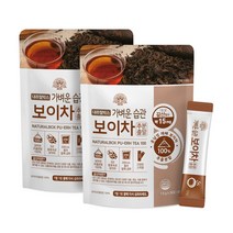 (1+1) 내추럴박스 _ 보이차 추출분말 1.5g x 30포 2개 (2개월분)