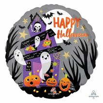 할로윈은박풍선(45cm해피할로윈헌티드하우스) 파티, 단품