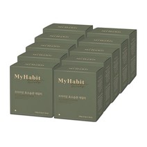 마이해빗 프리미엄 효소습관 데일리 3.5g x 30포, 효소습관 데일리 10 BOX