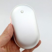 다연경 충전식 손난로 전자핫팩 보조배터리 겸용 휴대용 usb충전 전자파인증 똑딱이, HW200 양면발열 손난로