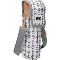 BUILT Insulated Bottle Bag with Shoulder Strap amp;amp; 풍부한 디자인 식품 안전 PEVA 안감이 있는 100, 02 벨 비에