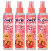 스너글 섬유탈취제 블루밍 부케, 150ml, 4개