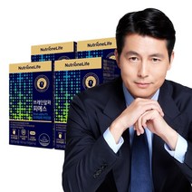 뉴트리원 뇌영양제 포스파티딜세린 식약처인증 인지력 개선 식물성캡슐 은행잎추출물 비타민E 셀렌칼슘, 4박스, 30캡슐