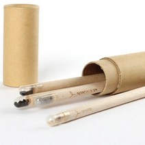 지관씨앗연필_지관필통 + 씨앗연필3개 한세트, 봉선화