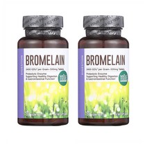Whole Foods Market Bromelain 홀 푸드 마켓 브로멜린 60정 2팩, 1개, 1