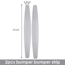 2Pcs/4pcs 유니버설 자동차 도어 범퍼 수호자 가드 안티 스크래치 스트립 스티커 충돌 바디 보호 외관 부품, 04 2pcs Big grey