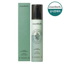 에센허브 티트리 90 카밍 토너 320ml, 에센허브 티트리 바디 크림 미스트 130ml, 1개