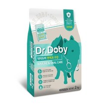 강아지 닥터도비 건강과구강 2kg 1P 사료 애견, 없음