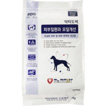 닥터도비 피부질환과 모질개선 기능성 사료, 2kg, 1개, 2000g, 1개
