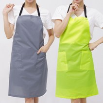 방수 앞치마 애견미용 미용실 카페 복지센터 WAV81, WAV81 그레이, 1개