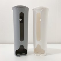 일사편리 비닐봉투 정리함 주방 욕실 정리함 비닐봉지 수납 케이스, 스노우 화이트