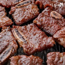 호주산 수제 양념 LA갈비 500g 양념갈비 호주산갈비 소갈비, 1개