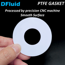 PTFE 가스켓 BSPP 플랜지 위생 실린더 플랫 링 5 6 8 10 12 15 18 20 30 mm 압력 게이지 개, 48 ID 12mm x OD 19mm_01 2MM