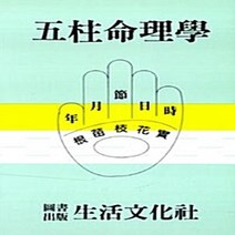 생활문화사 새책-스테이책터 [오주명리학] ---생활문화사-추송학 외-사주/궁합/예언-19911001 출간-판형 148x210(A5)-, 추송학 외
