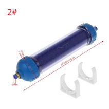 오존 생성기를위한 230ml 공기 건조기 및 필터 제습기 청정기 액세서리, 푸른