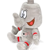 로보트 태권V 깡통로봇 철이 봉제인형-그레이(25cm)