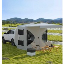 확장형도킹 에어텐트 카 셀터 차박 캠퍼 카라반 어닝, A