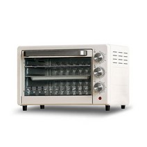 미니 오븐 다기능 정용 전기 오븐 타이밍 베이킹 로스터 그릴 케이크 피자 아침 베이킹, 하얀색, 유럽 ​​연합