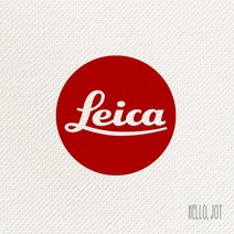 Leica 라이카 스티커 6cm, 12X12, 카멜레온 화이트