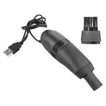 탈포기 1pc 미니 USB 진공 청소기 컴퓨터 키보드 브러시 먼지 청소 키트 카메라 전자 사무 용품 도구