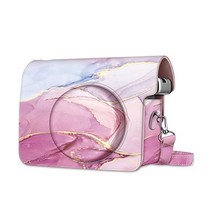 후지필름 인스탁스 Wide 300 즉석 필름 카메라 Fintie 보호 케이스 가방, Z-Glittering Marble