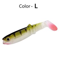 MEREDITH Cannibal Baits 80mm 100mm 125mm 인공 소프트 낚시는 Wobblers 루어 실리콘 쉐이드 웜베이스 미, CHINA_80mm 10pcs, 12 L_01 80mm 10pcs