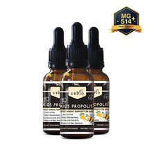 [유비바이오] 키즈 프로폴리스 (514+) 30ML(무알콜), 30ML 3개