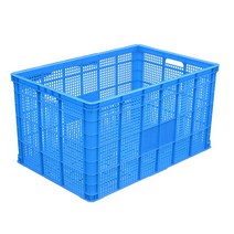사과박스 배 플라스틱 상자 계육 의류 물류 대형 화물, 680 바구니 외경 675x485x400하얀색