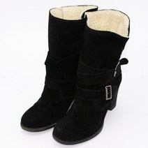 2442.나인웨스트 스웨이드 미들 가죽부츠/정품/여성