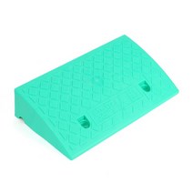 미끄럼방지 경사판 슬로프 민트 L 높이 11CM 문턱 계단 휠체어 오르막패드 배수홈 진입판