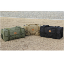 캠차 캔버스 멀티 캠핑가방, 브라운, 10개