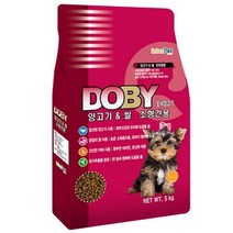국산 강아지사료 도비 양고기 3kg 개사료 애견사료-피엠에스