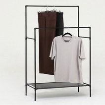 럭셔리모던 전신거울 2단 행거 옷장(40cm 2컬러) 원룸 대형 가성비 1인 큰, 화이트