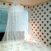 [원하라] 꽃무늬 캐노피 모기장(화이트), 상품/상품