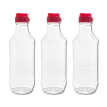[유페트] 500ml sm 협구 원터치캡 56개입 뚜껑선택, 빨강