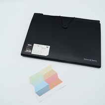 LUCK 인덱스화일 검정8칸 도큐먼트화일 인덱스홀더 도큐멘트파일