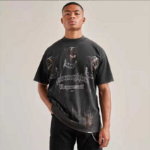 Represent 도베르만 프린팅 워싱 티셔츠 리프레젠트