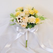 아티제이플라워 조화 파스텔 부케, 옐로우