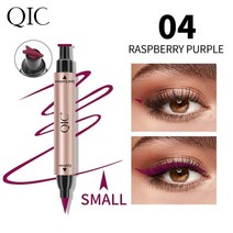 아이 펜슬 라이너 눈썹 블랙 액체 아이 라이너 전문 방수 브라운 블루 퍼플 스탬프 마커 젤 펜슬 화장품, 한개옵션1, 03 04