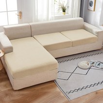 기능성 방수 패브릭 소파커버 소파패드 1/2/3/4 인승 자카드 소파 시트 커버 교체 소파 쿠션 보호대 폴라 플리스 스트레치 Settee 수호자 빨