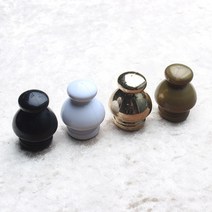 레일앤폴 15mm 커튼 바란스봉마개, 1조, 1조 화이트