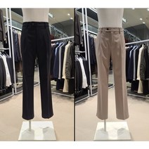 [AK PLAZA] [킨록]21 F/W 원턱 세미와이드 슬랙스팬츠 AKL ICP80