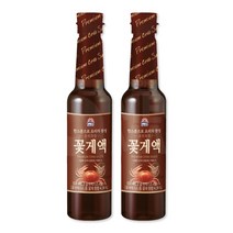 [등달몰] 사조프리미엄꽃게액550ml+사조프리미엄꽃게액550ml, 550ml