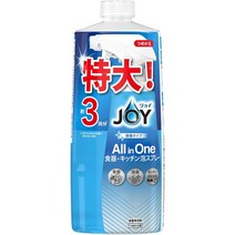 일본 Joy 올인원 미라클 클린 스프레이 식기 주방 세제 리필 690ml 3개