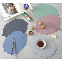 초기이유식준비물 소독가능 실리콘도마 안전 육아용품 주방도마 아기도마 어린이집 글램핑 가정용 펜션, 연그레이