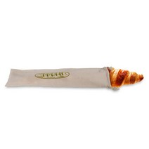 리넨 빵 가방 로프 용 재사용 가능한 드로우 스트링 수제 장인 보관 바게트 가방, 67x15cm