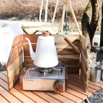 우드버너바람막이 구이바다 부르스타 캠핑 바람막이, L