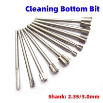 목공 우드 카빙 조각 끌 정 서각칼 1x2.35/3MM 생크 청소 바닥 비트 나무 뿌리 도구 날카로운 칼 그라인딩 헤드 밀링 커터 끝, [10] 3x8mm
